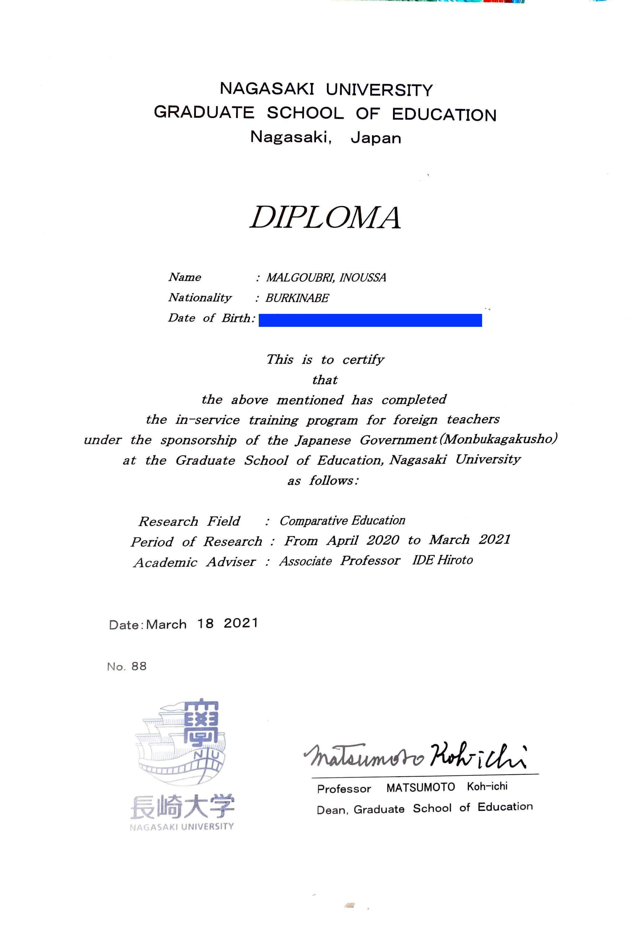 Graduate Diploma